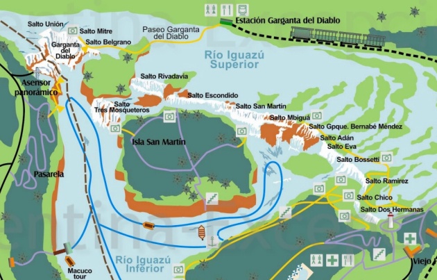 Iguazu-National-Park-Map 拷貝